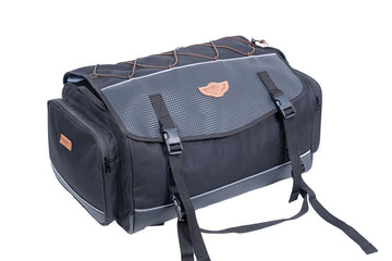Alpha Universal Waterproof Tail Bag 60Ltrs with Rain Cover and Waterproof Inner Dry Bags. Fits on All Motorcycles.